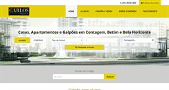 Desktop Screenshot of carlosimoveisltda.com.br
